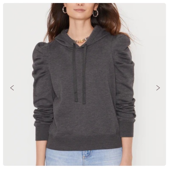 Rebecca Minkoff Janine Hooded Sweatshirt NWT Small - Picture 1 of 8